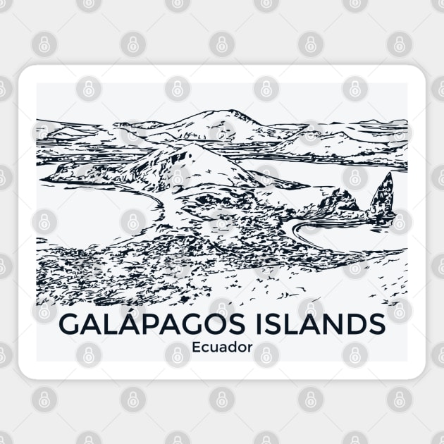 Galápagos Islands - Ecuador Magnet by Lakeric
